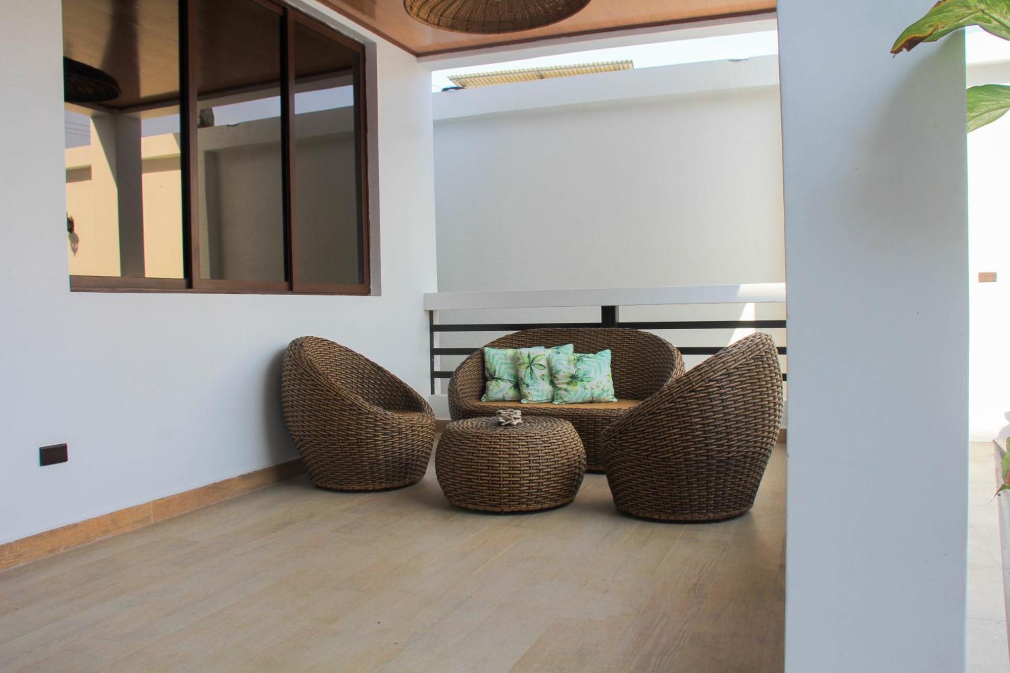Casa Vacional De Playa Santorini Villa Puerto López Eksteriør billede