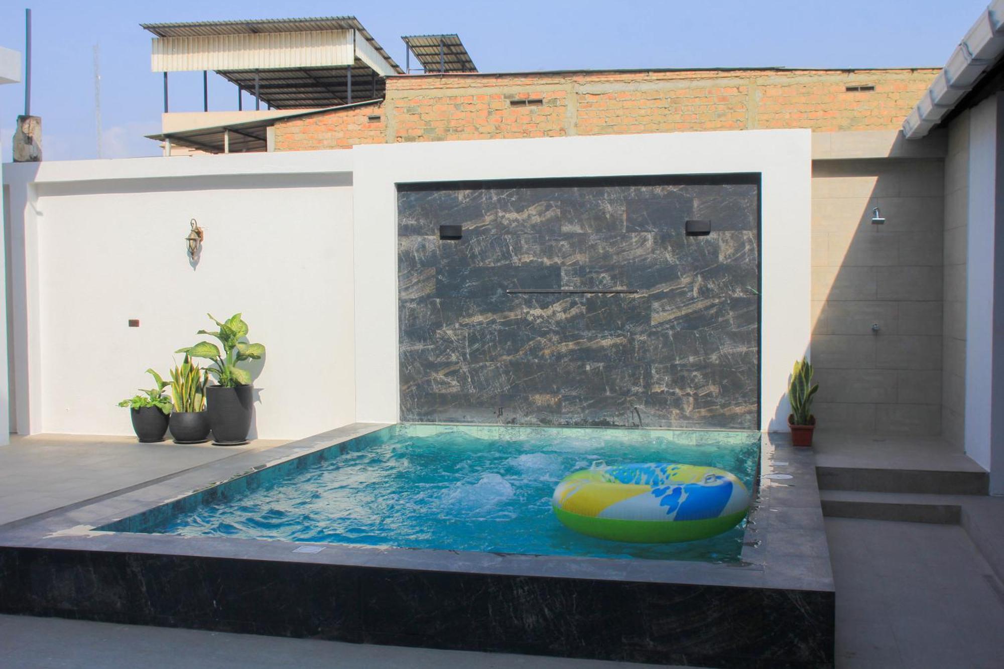 Casa Vacional De Playa Santorini Villa Puerto López Eksteriør billede
